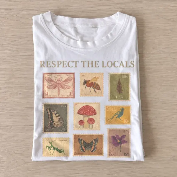 Respect the locals nature stamps t shirt white20respect local nature.webp
