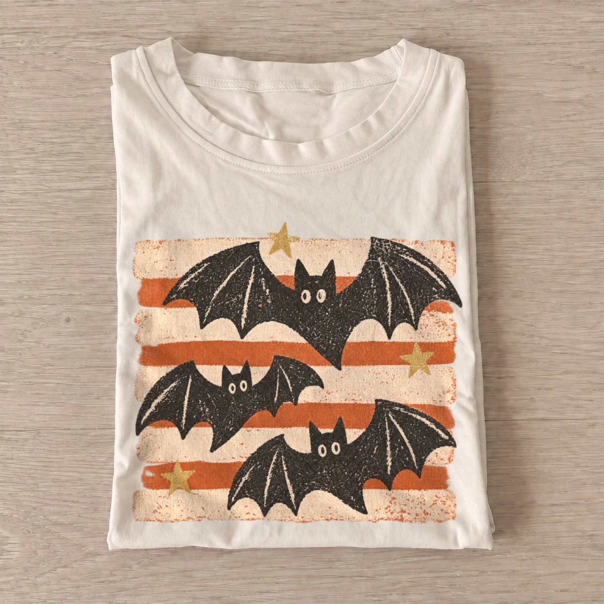 Retro bat trio halloween t shirt sand20retro bat trio.webp
