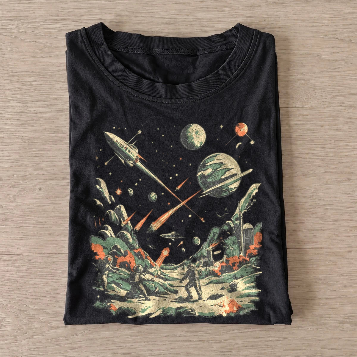 Retro space adventure t shirt black20retro space adventure.webp