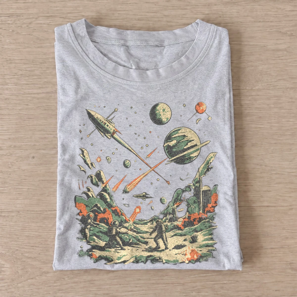 Retro space adventure t shirt gray20retro space adventure.webp