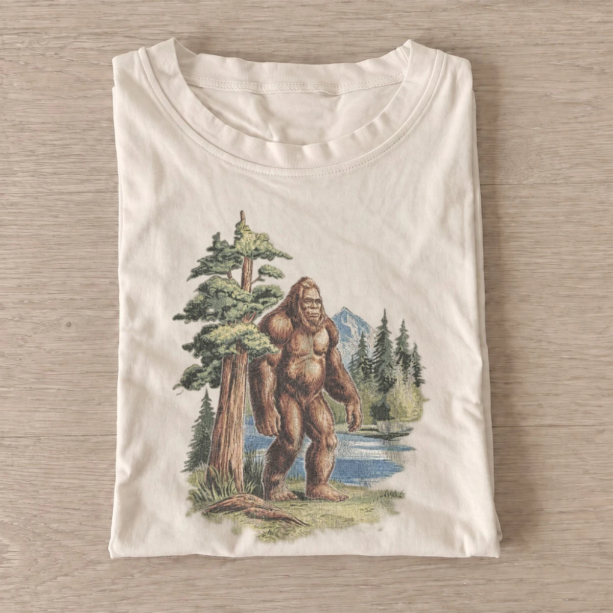 Riverside bigfoot graphic t shirt sand20riverside bigfoot.webp