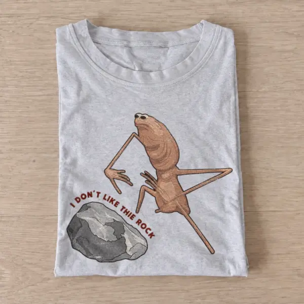 Rock hating frog graphic t shirt gray20rock hating frog.webp