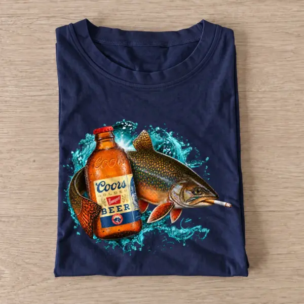 Rocky gold brook trout smoke t shirt navy20rocky20gold20brook20trout20smoke.webp
