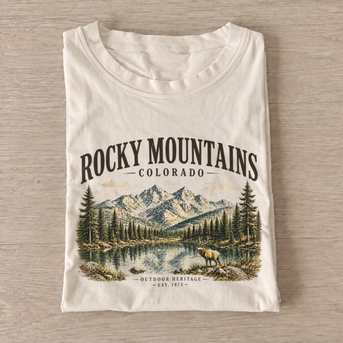 Rocky mountains colorado lake t shirt sand20rocky mountain lake.webp