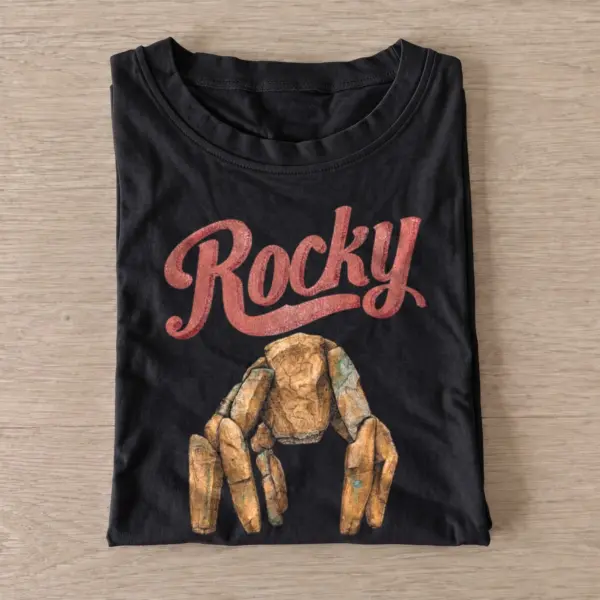 Rocky stone alien friend t shirt black20stone alien friend.webp