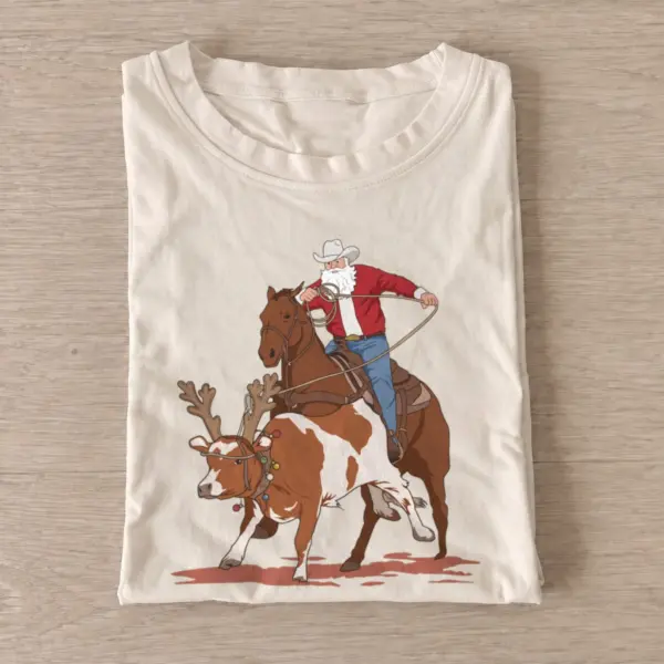 Rodeo santa t shirt sand20rodeo santa.webp