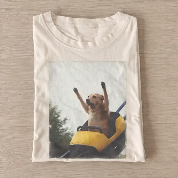 Rollercoaster dog t shirt sand20rollercoaster dog.webp