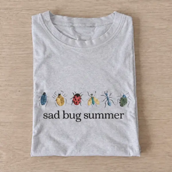 Sad bug summer t shirt gray20sad bug summer.webp