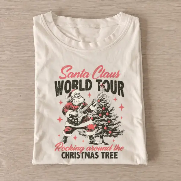 Santa world tour t shirt sand20santa world tour.webp