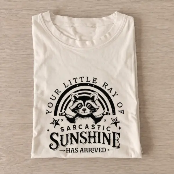 Sarcastic sunshine raccoon t shirt sand20sarcastic sunshine raccoon.webp