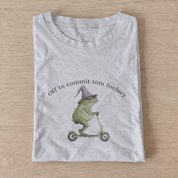 Scooter wizard frog t shirt gray20scooter wizard frog.webp