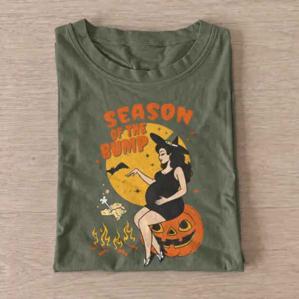 Season of the bump witch halloween t shirt olive20season of bump.webp