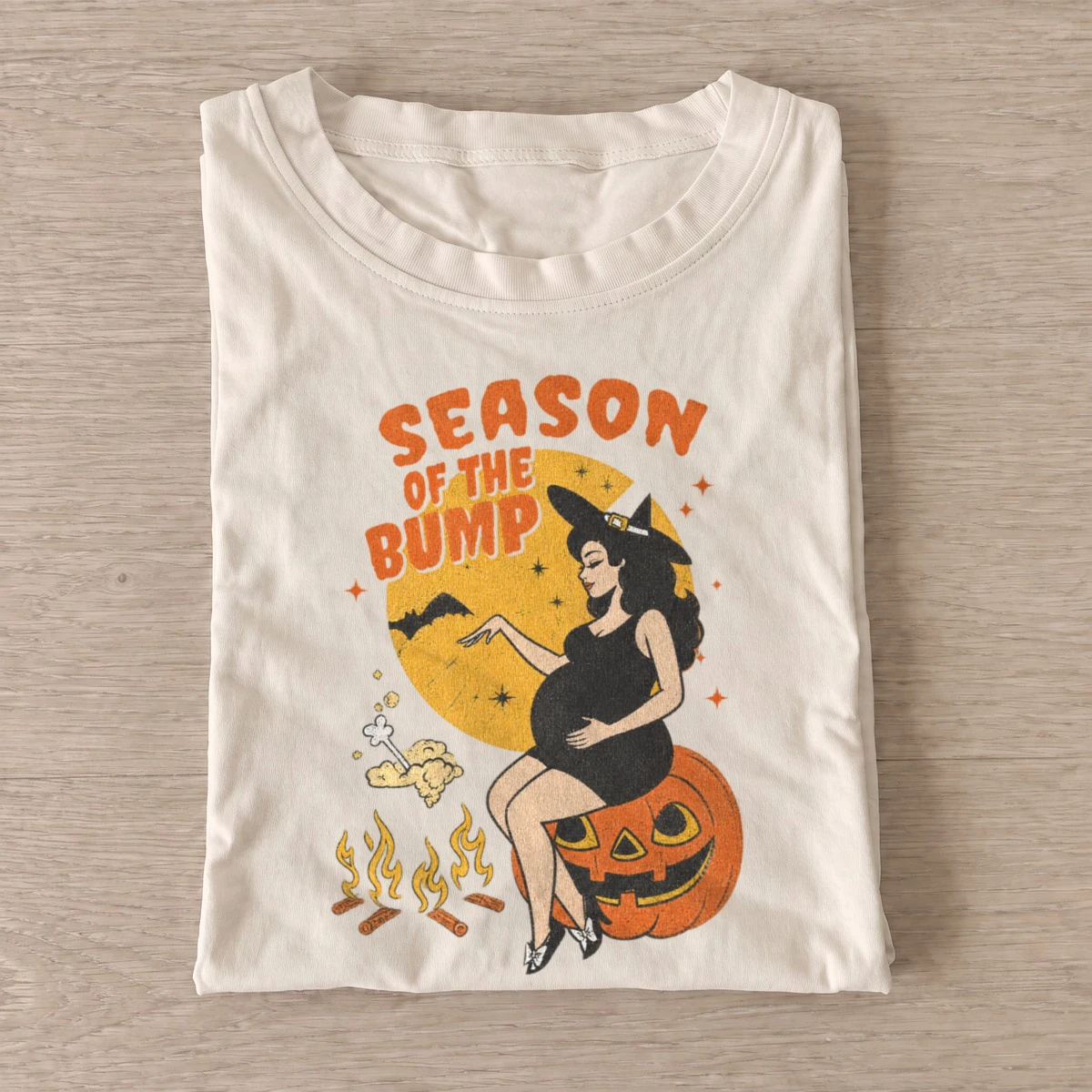 Season of the bump witch halloween t shirt sand20season of bump.webp