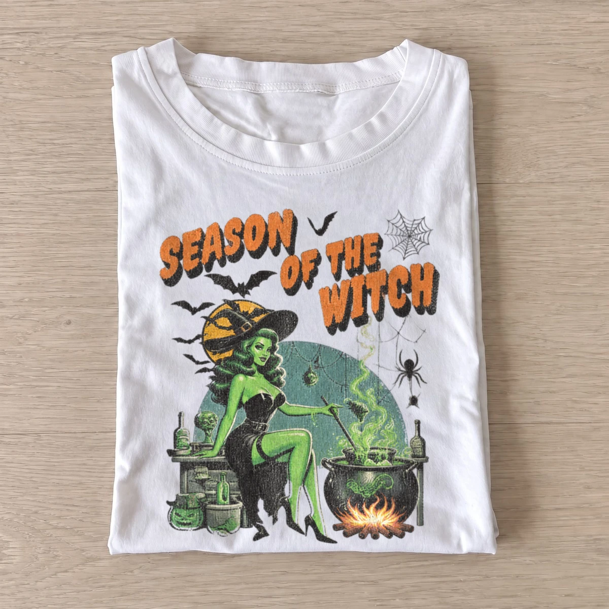 Season of the witch graphic t shirt white20season of witch.webp