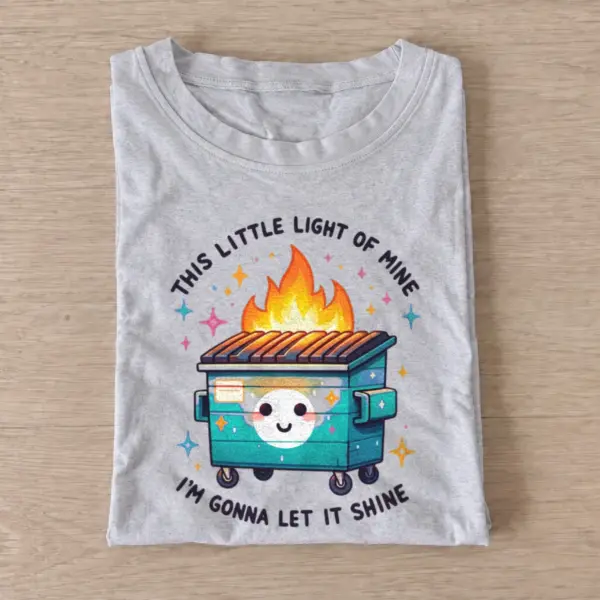 Shining dumpster fire t shirt gray20shining dumpster fire.webp