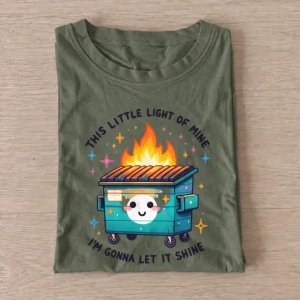 Shining dumpster fire t shirt olive20shining dumpster fire.webp