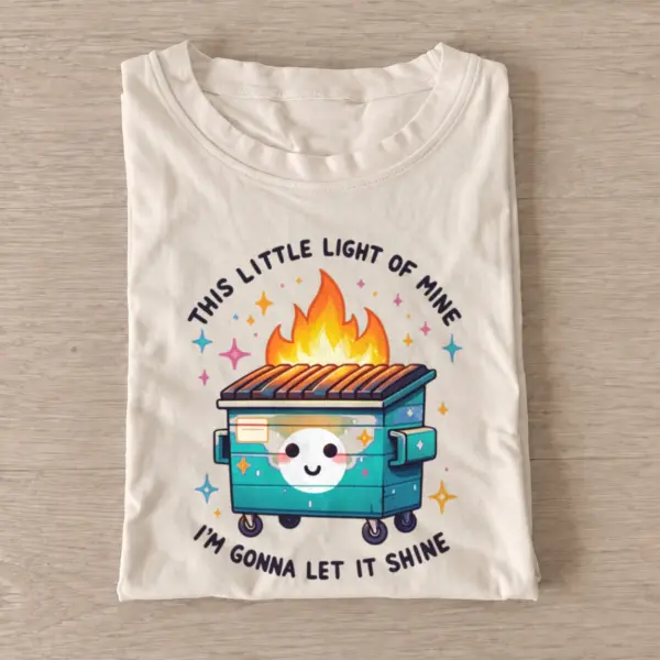 Shining dumpster fire t shirt sand20shining dumpster fire.webp