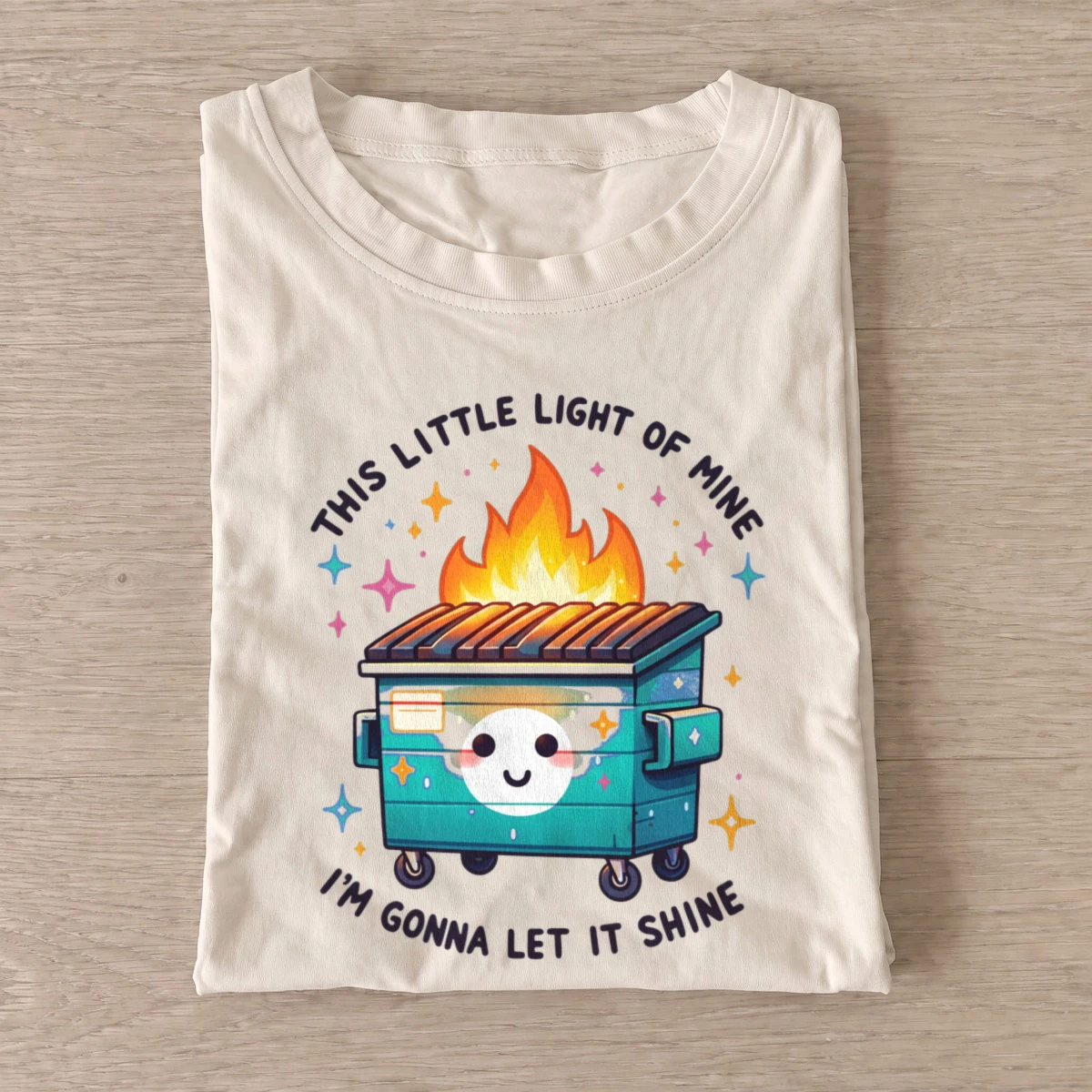 Shining dumpster fire t shirt sand20shining dumpster fire.webp