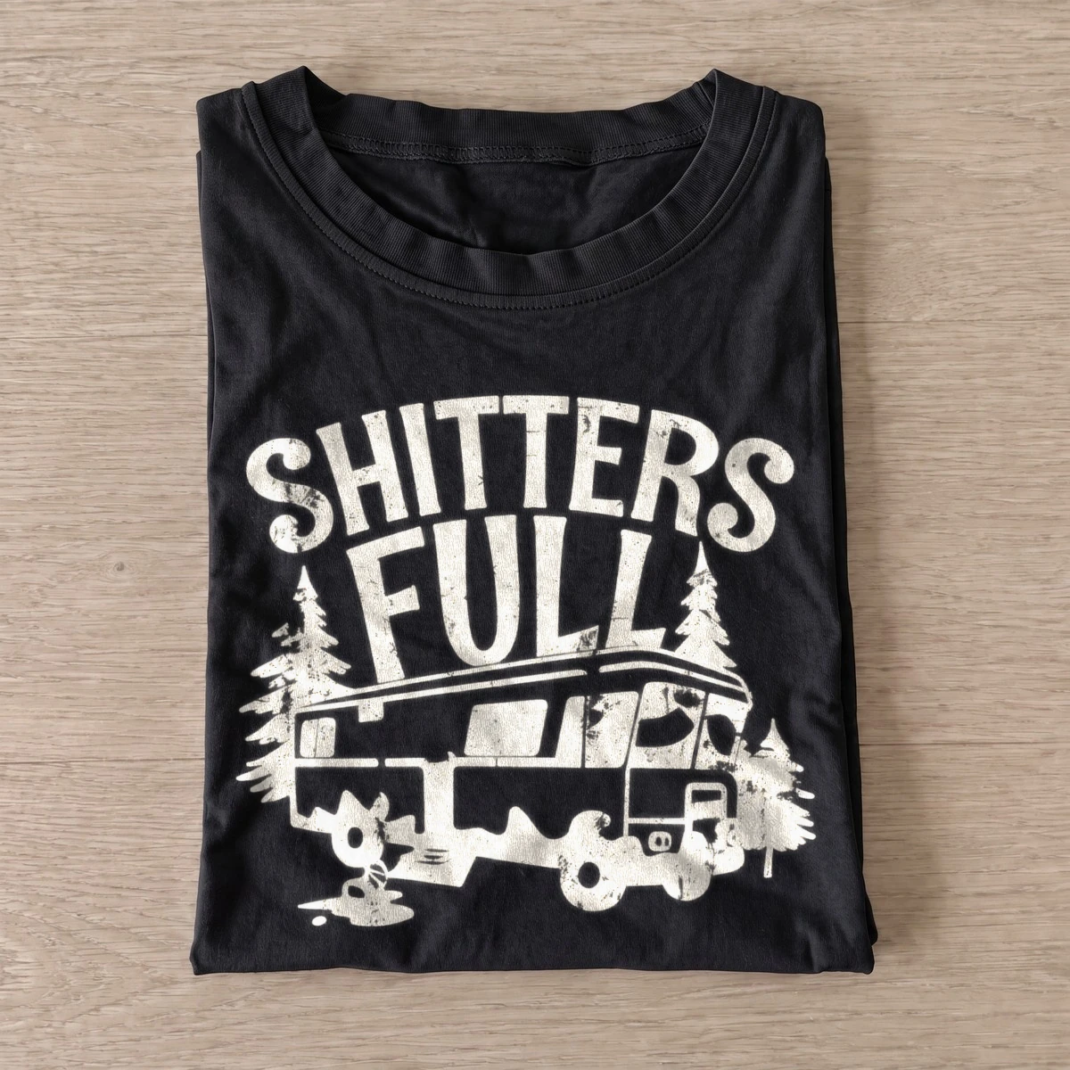 Shitters full holiday camper t shirt black20full holiday camper.webp