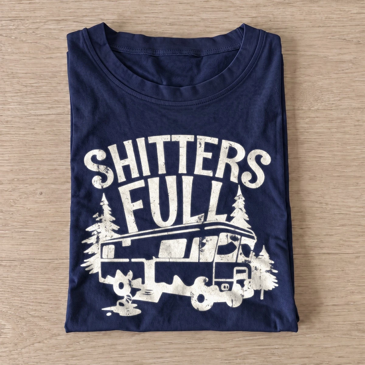 Shitters full holiday camper t shirt navy20full holiday camper.webp