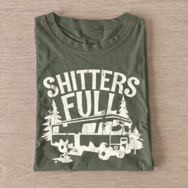 Shitters full holiday camper t shirt olive20full holiday camper.webp