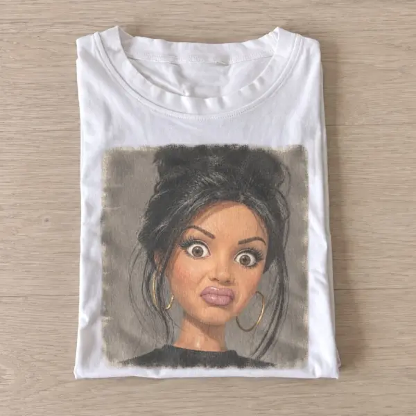 Side eye fashion doll t shirt white20side eye fashion doll.webp