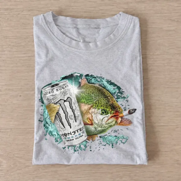 Silver energy trout 02 t shirt gray20silver energy trout 02.webp