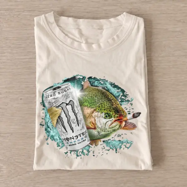 Silver energy trout 02 t shirt sand20silver energy trout 02.webp