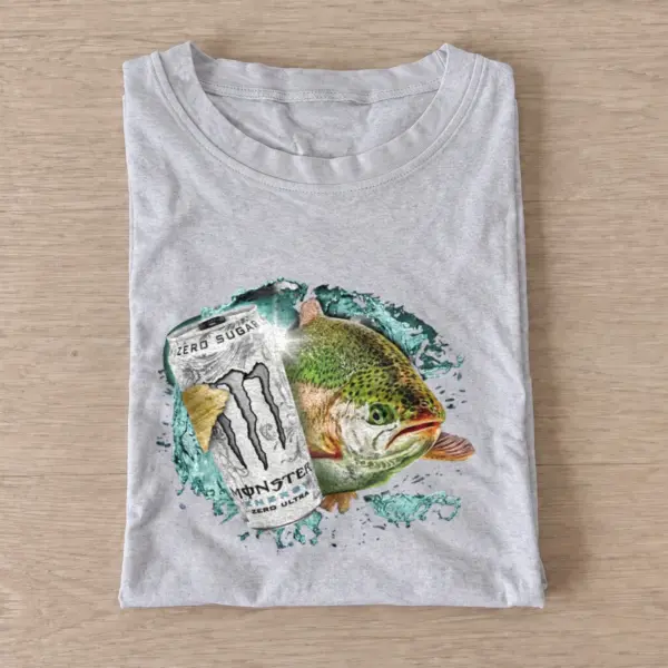Silver energy trout 05 t shirt gray20silver energy trout 05.webp