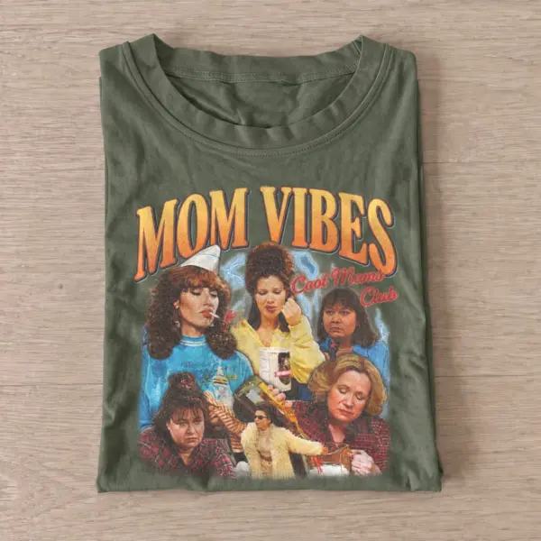 Sitcom mom club mom vibes t shirt olive20sitcom mom club.webp