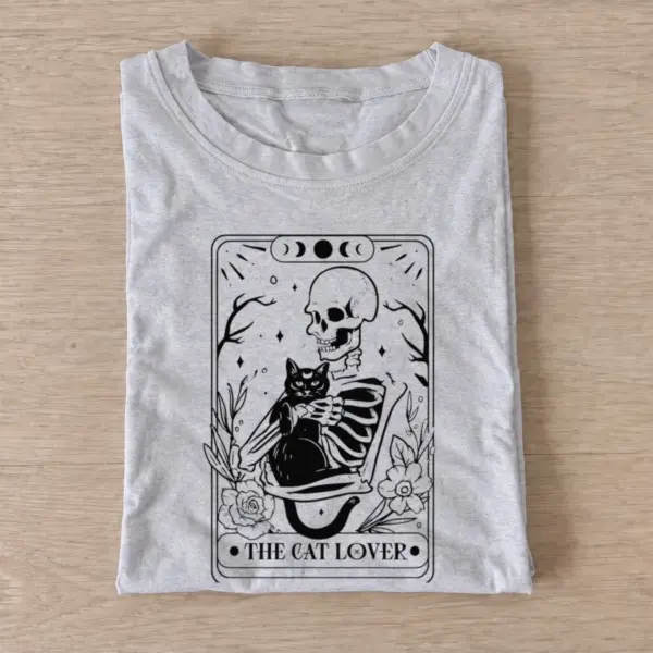 Skeleton cat card t shirt gray20skeleton cat card.webp