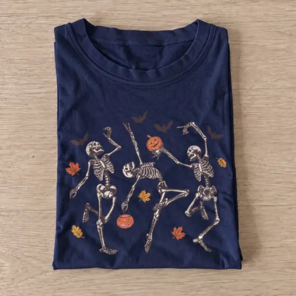 Skeleton dance party t shirt navy20skeleton dance party.webp