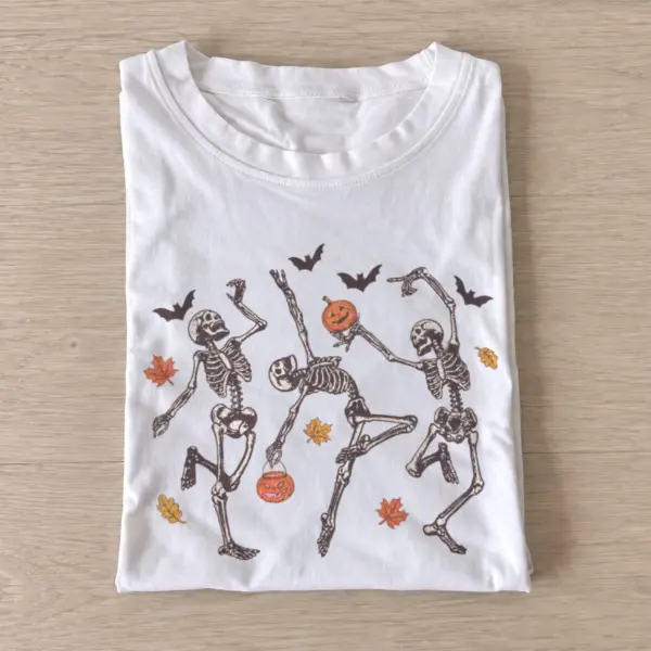 Skeleton dance party t shirt white20skeleton dance party.webp