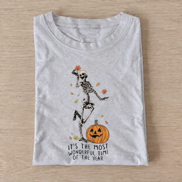 Skeleton spooky season t shirt gray20skeleton spooky season.webp