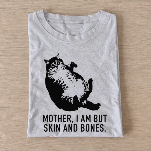 Skin and bones t shirt gray20skin and bones.webp