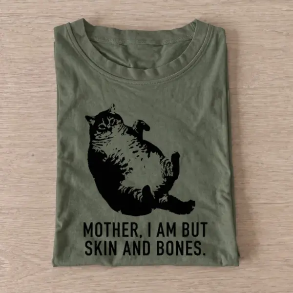 Skin and bones t shirt olive20skin and bones.webp