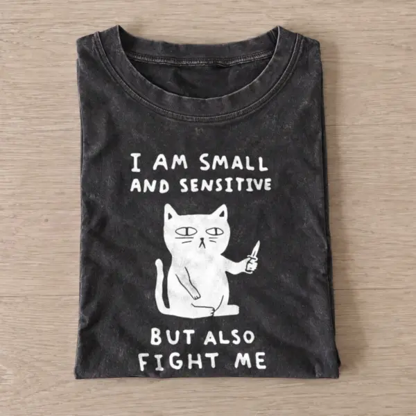 Small sensitive fight me vintage t shirt washed20black20small sensitive fight me.webp