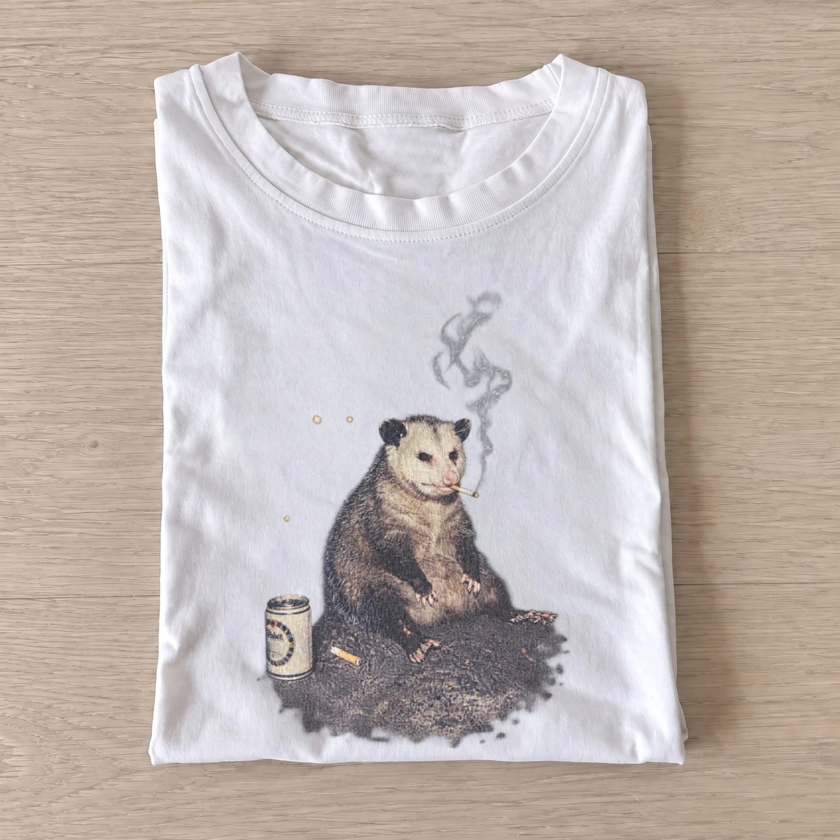 Smoking opossum break t shirt white20smoking opossum break.webp