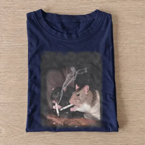 Smoking opossum t shirt navy20smoking opossum.webp