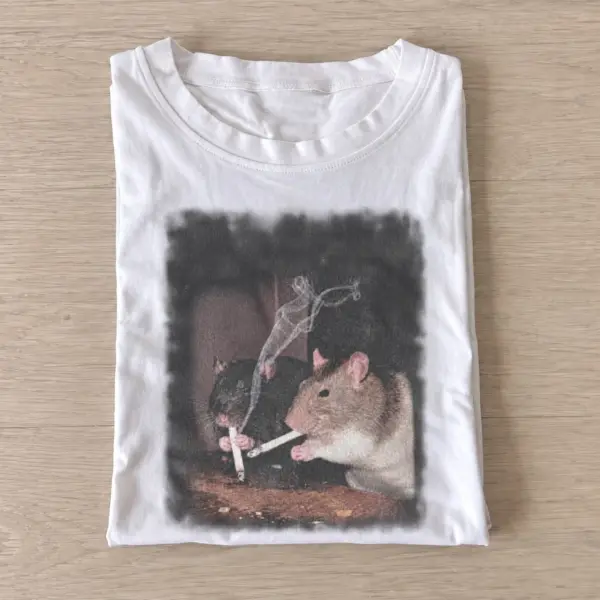 Smoking opossum t shirt white20smoking opossum.webp