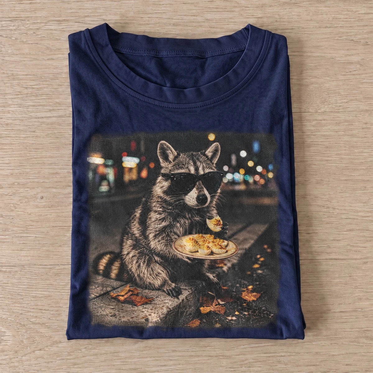 Snack bar raccoon t shirt navy20snack bar raccoon.webp