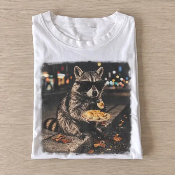 Snack bar raccoon t shirt white20snack bar raccoon.webp