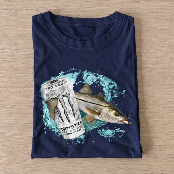 Snook Energy Fishing T-Shirt — graphic design