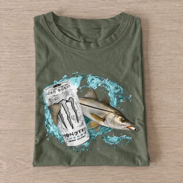 Snook energy t shirt olive20snook energy.webp