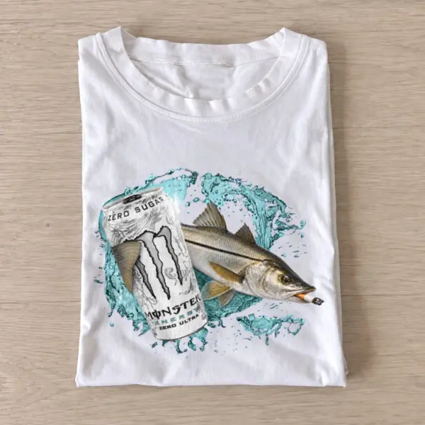 Snook energy t shirt white20snook energy.webp