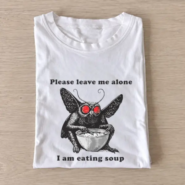 Soup eating moth t shirt white20soup eating moth.webp
