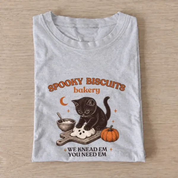 Spooky biscuits bakery t shirt gray20spooky biscuits bakery.webp
