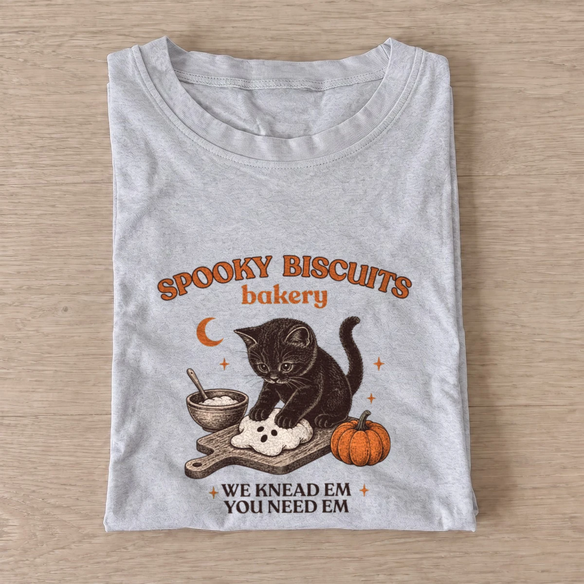 Spooky biscuits bakery t shirt gray20spooky biscuits bakery.webp