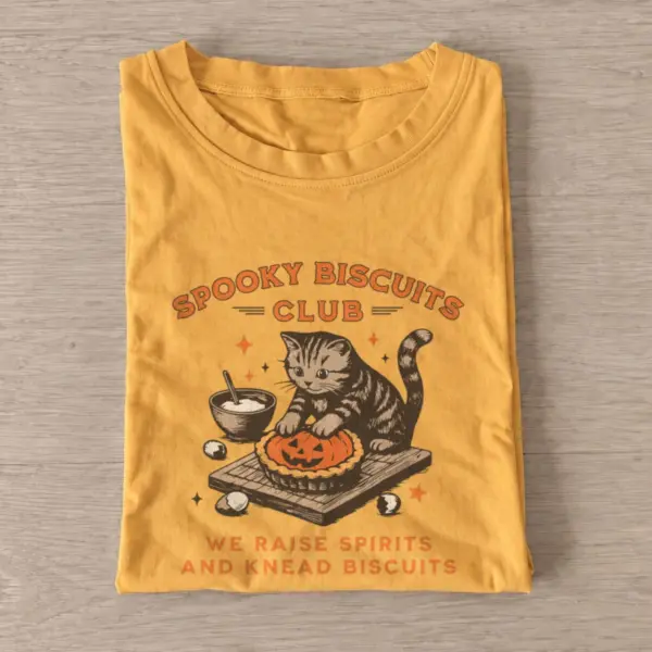 Spooky biscuits club t shirt gold20spooky biscuits club.webp