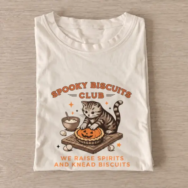 Spooky biscuits club t shirt sand20spooky biscuits club.webp